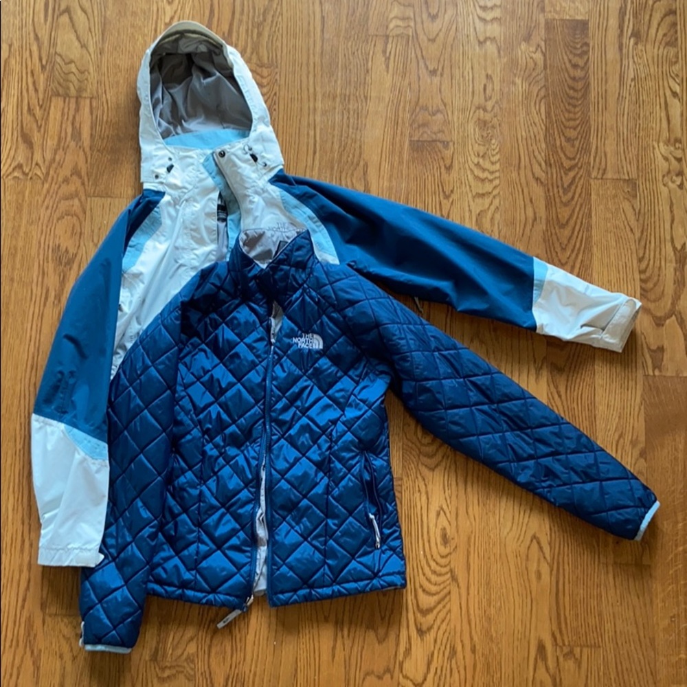 Women’s The North Face nylon shell and jacket.